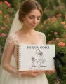 Księga gości na wesele ślub ANKIETA   DREWNIANA okładka  personalizacja