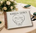 Księga gości na wesele  DREWNIANA  personalizacja księga z ankietami