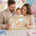 Księga Gości  na CHRZEST  100 stron   satynowa wstążka  Twarda okładka 